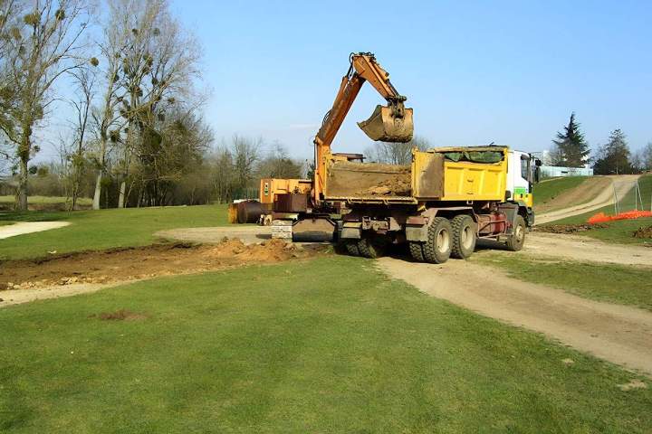 Travaux de terrassement Cher