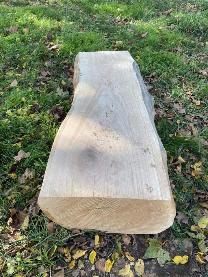 Banc brut jardin Cher